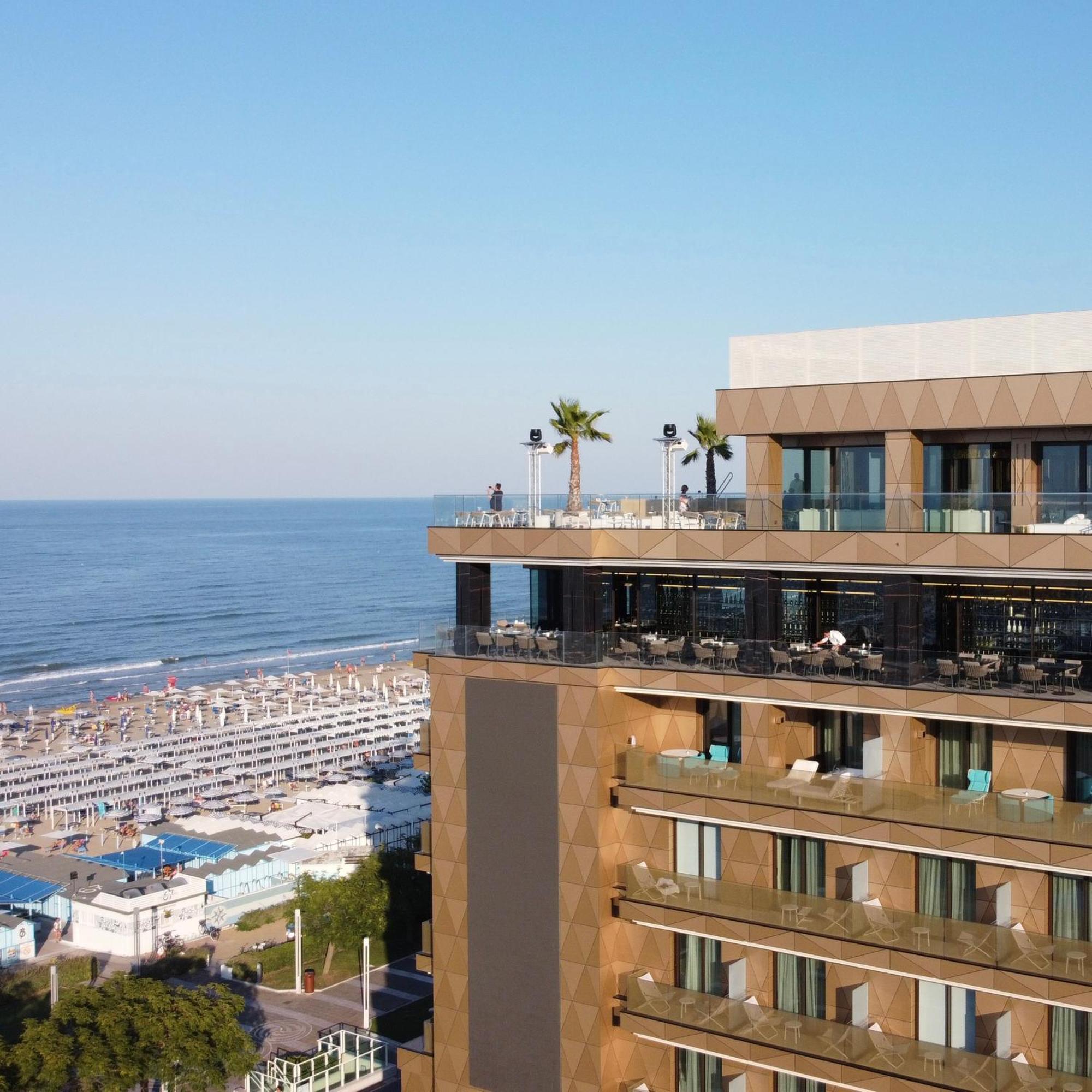 The Promenade Luxury Wellness Hotel Riccione Exterior foto